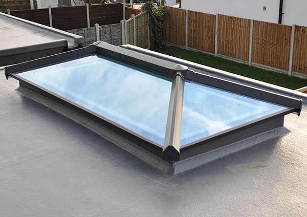 flat roofs and skylight